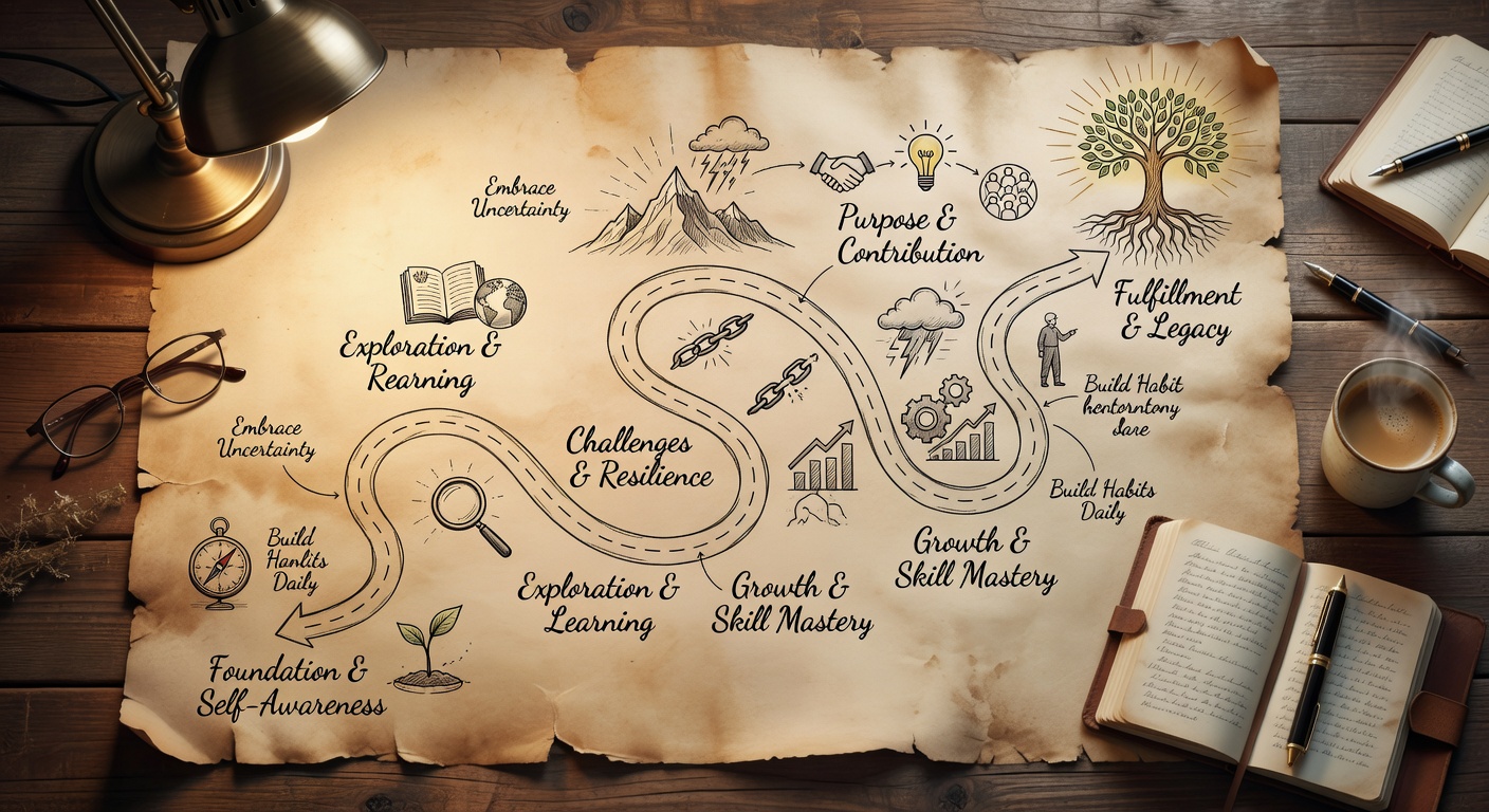 Personal development roadmap for productivity growth