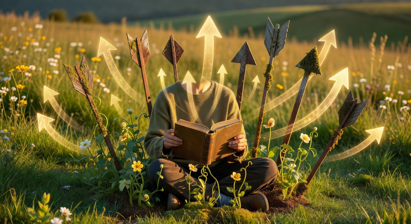 Reading habit supporting personal growth and learning